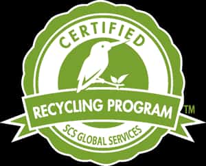 Certified recycling program